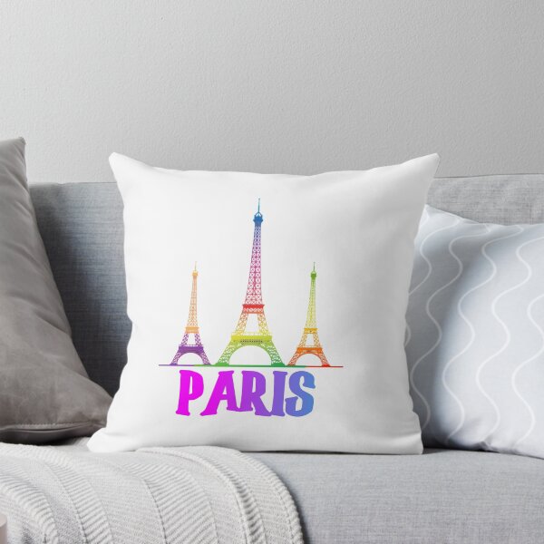Item preview, COLORFUL PARIS AND EIFFEL TOWER IN GRADIENT ARTLINE -ADDICTED TO PARIS designed and sold by samArtline.