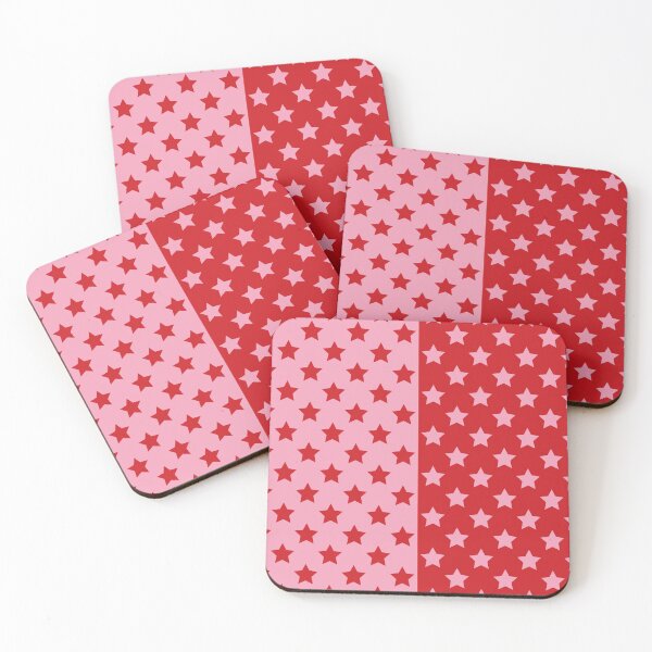Item preview, Pink & Red Crazy Stars designed and sold by OddPop.