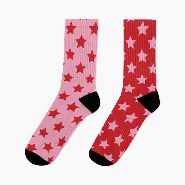 Item preview, Pink & Red Crazy Stars designed and sold by OddPop.