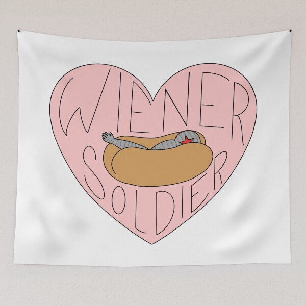 Item preview, Wiener Soldier designed and sold by Haley Stanaford.