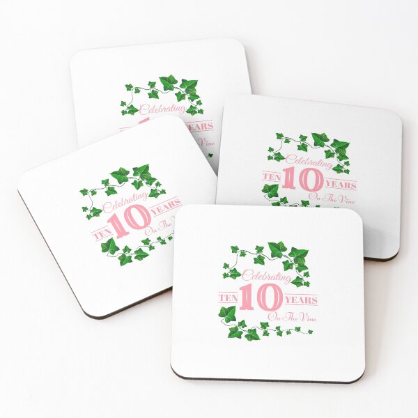 Item preview, Celebrating 10 Years On The Vine | AKA Inspired designed and sold by Encrypted Colors .