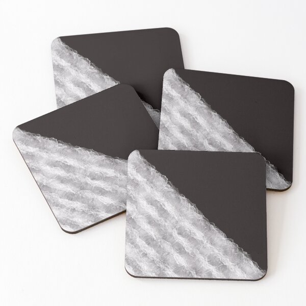 Item preview, Fashion design in a modern marble look in shades of grey on a black background designed and sold by Susanna Schorr.