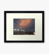 Holy cloud Framed Print