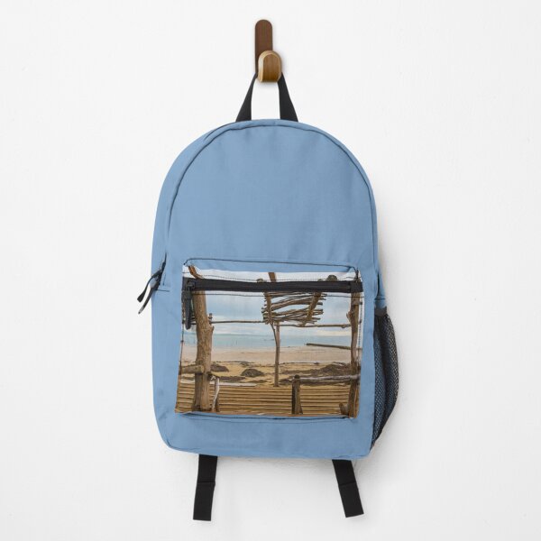 Item preview, Disused Wooden Beach Structure in Winter designed and sold by jojobob.