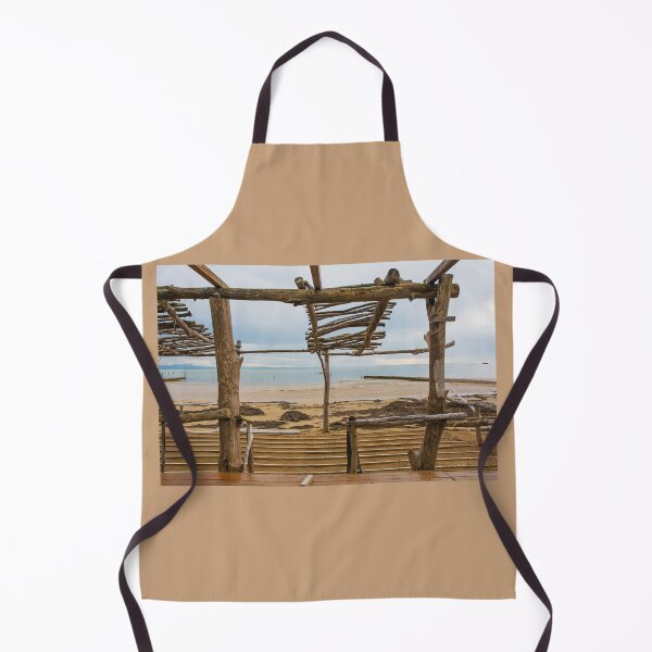 Item preview, Disused Wooden Beach Structure in Winter designed and sold by jojobob.