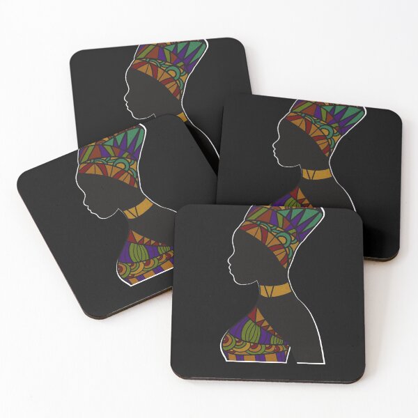 Item preview, African Woman with African Pattern, Black Pride  designed and sold by Logiamerch.