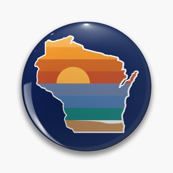 Item preview, Wisconsin Sunset Sunrise Wave Beach Shore designed and sold by gstrehlow2011.