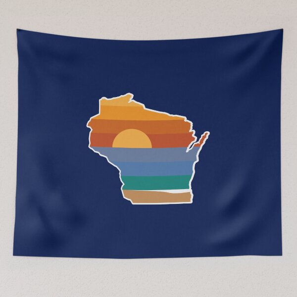 Item preview, Wisconsin Sunset Sunrise Wave Beach Shore designed and sold by gstrehlow2011.