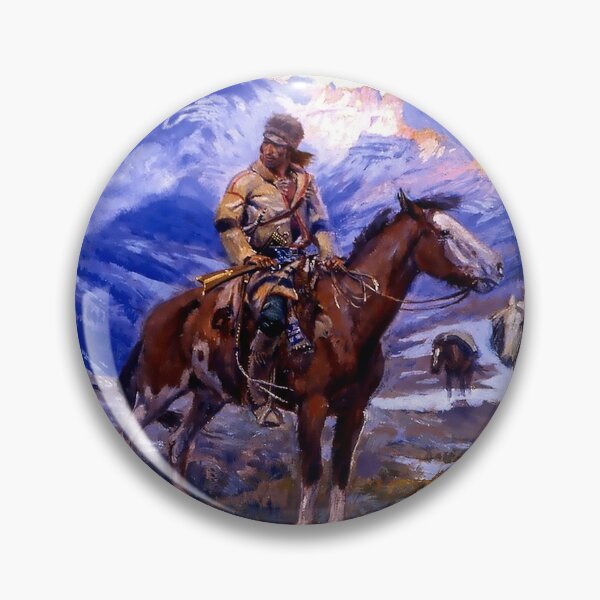 Item preview, “The Free Trappers” by Charles M Russell designed and sold by PatricianneK.