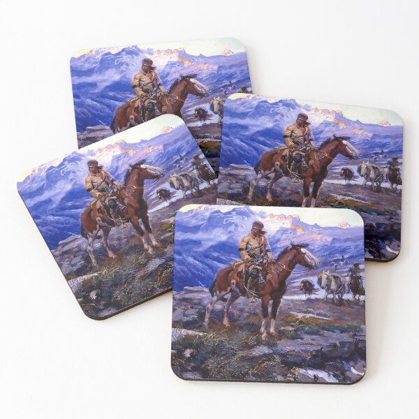 Item preview, “The Free Trappers” by Charles M Russell designed and sold by PatricianneK.