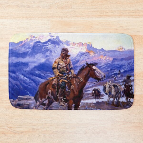 Item preview, “The Free Trappers” by Charles M Russell designed and sold by PatricianneK.