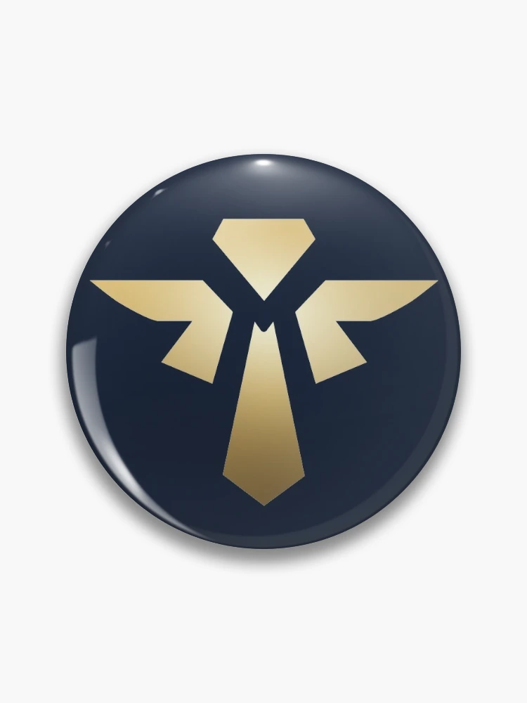 Support Role Icon (Gold - Black BG) Pin for Sale by FilipeFerreira