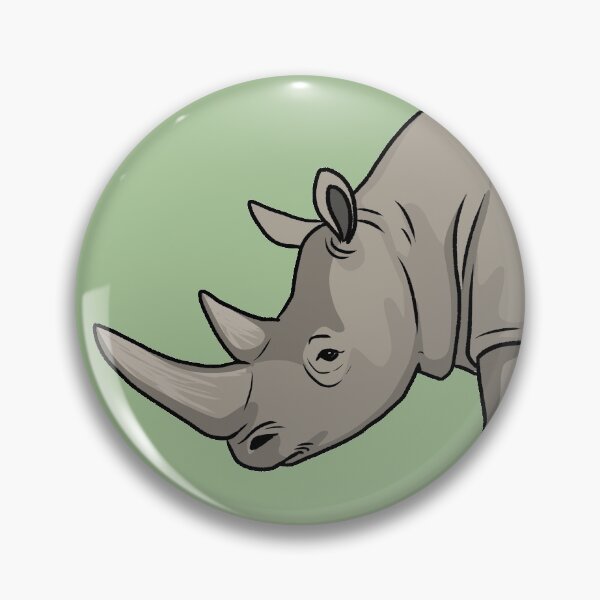 Item preview, White Rhinoceros designed and sold by ArtByBreah.