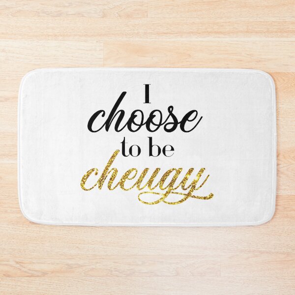 Item preview, I choose to be cheugy - gold glitter funny designed and sold by GhostLonging.