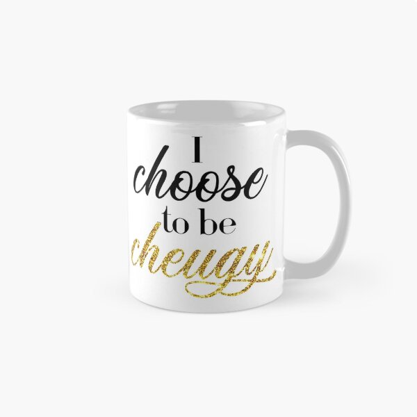 Item preview, I choose to be cheugy - gold glitter funny designed and sold by GhostLonging.