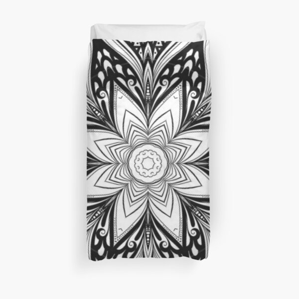 Star Feathers Duvet Cover