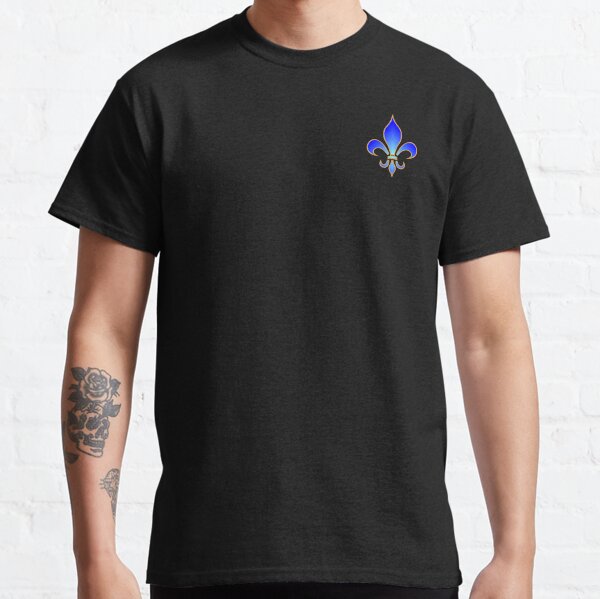 Item preview, Fleur-de-lis blue, emblem of French royalty designed and sold by JIGEE.