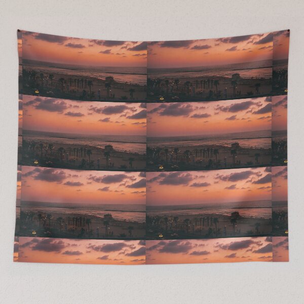 Item preview, Tel Aviv at Peaceful Dusk designed and sold by thegraypocket.