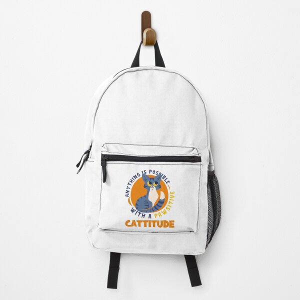 Item preview, Anything Is Possible With A Pawsitive Cattitude designed and sold by OmmeDesigns.