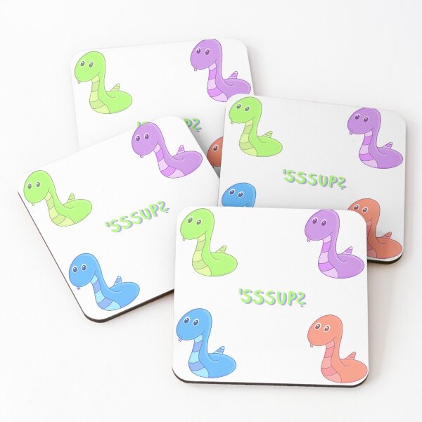 Item preview, Kawaii Snake Sticker Pack  designed and sold by monsoonegy.