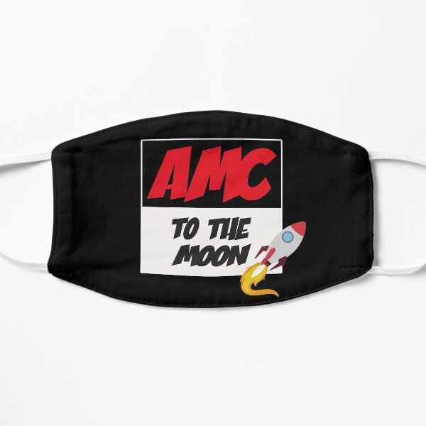 AMC Rocket To The Moon Flat Mask