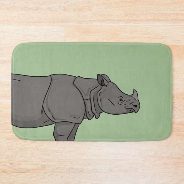 Item preview, Javan Rhinoceros designed and sold by ArtByBreah.