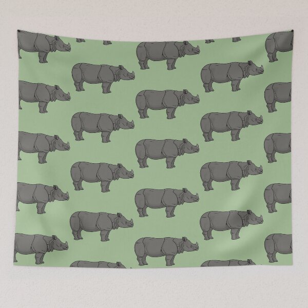 Item preview, Javan Rhinoceros designed and sold by ArtByBreah.