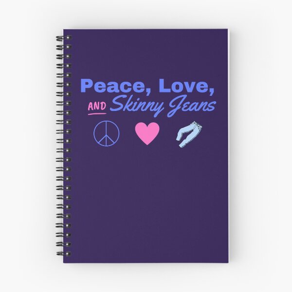 Item preview, Peace, Love and Skinny Jeans Fashion  designed and sold by Philfashionista.