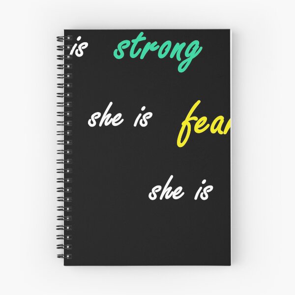 Item preview, she is strong, fearless and enough.. designed and sold by violette-store.