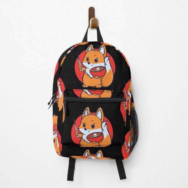 Item preview, Fox Eating Ramen designed and sold by pixeldsigns.