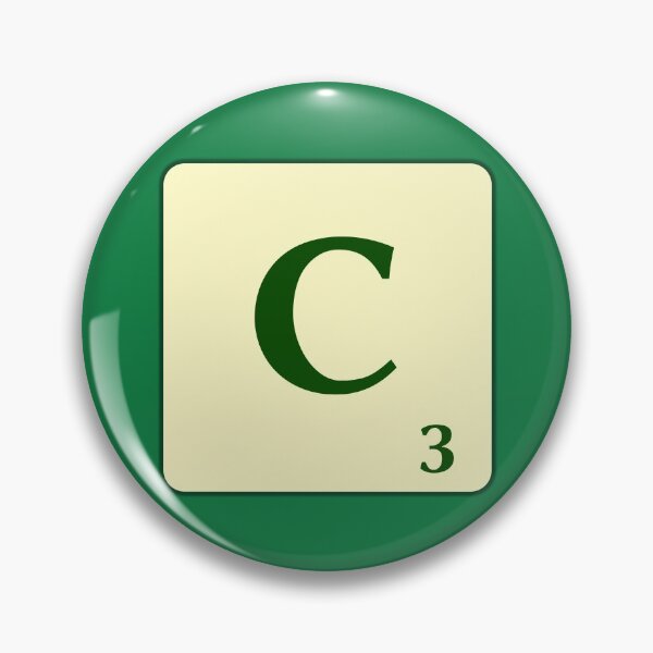 Item preview, Scrabble tile of 3 point C designed and sold by fgrdisseny.