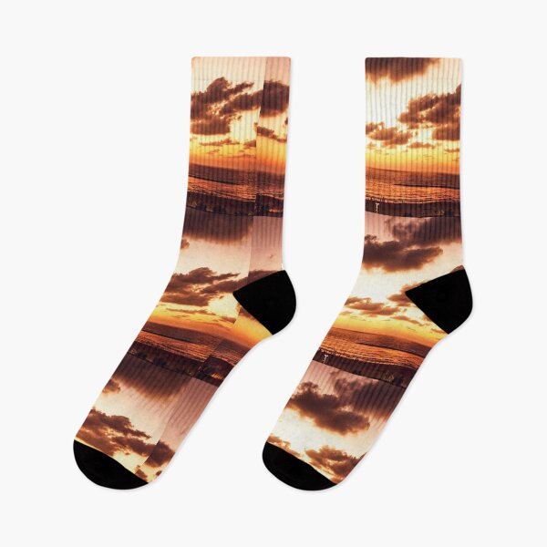Item preview, Bright Tel Aviv Sunset Skyline designed and sold by thegraypocket.