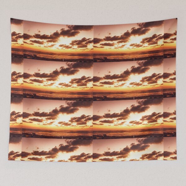 Item preview, Bright Tel Aviv Sunset Skyline designed and sold by thegraypocket.