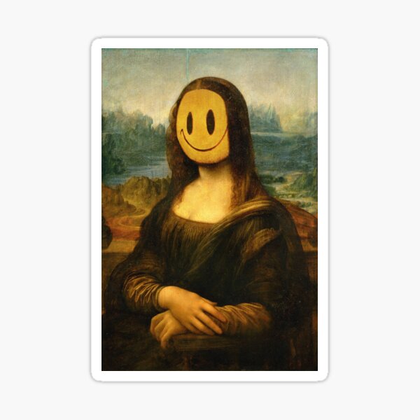 Item preview, Mona Lisa Smile | Banksy Prank Louvre  designed and sold by WE-ARE-BANKSY.