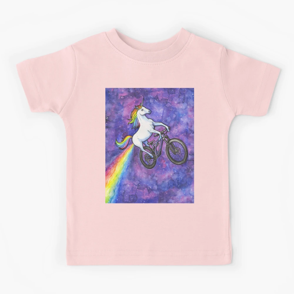 unicorn XXXL ダーツシャツ ORG Rainbow Unicorns Women's Technical Running Shirt only