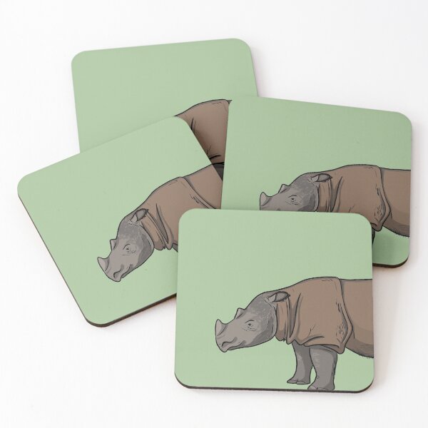 Item preview, Sumatran Rhinoceros designed and sold by ArtByBreah.