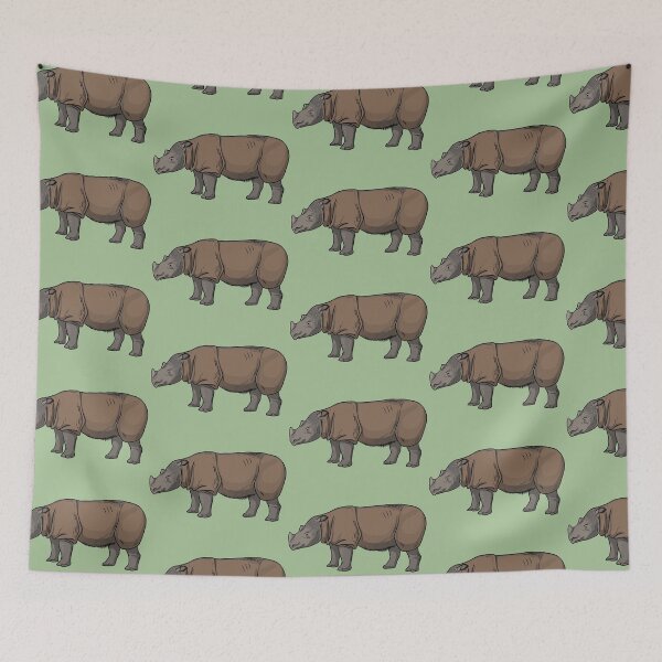 Item preview, Sumatran Rhinoceros designed and sold by ArtByBreah.