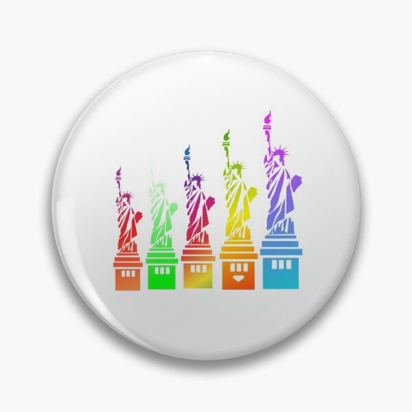 Item preview, STATUE OF LIBERTY IN GRADIENT SHADES 2.0-ADDICTED TO NEW YORK designed and sold by samArtline.