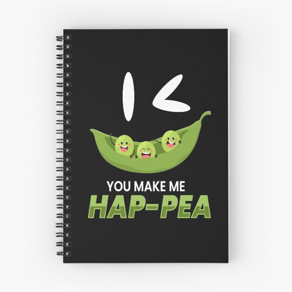 Item preview, You Make Me Hap-Pea Vegan Vegetables designed and sold by MooonTees.