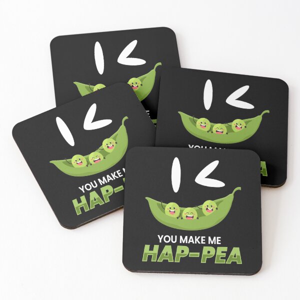 Item preview, You Make Me Hap-Pea Vegan Vegetables designed and sold by MooonTees.