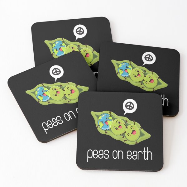 Item preview, Peas On Earth Vegan Vegan Vegetables designed and sold by MooonTees.