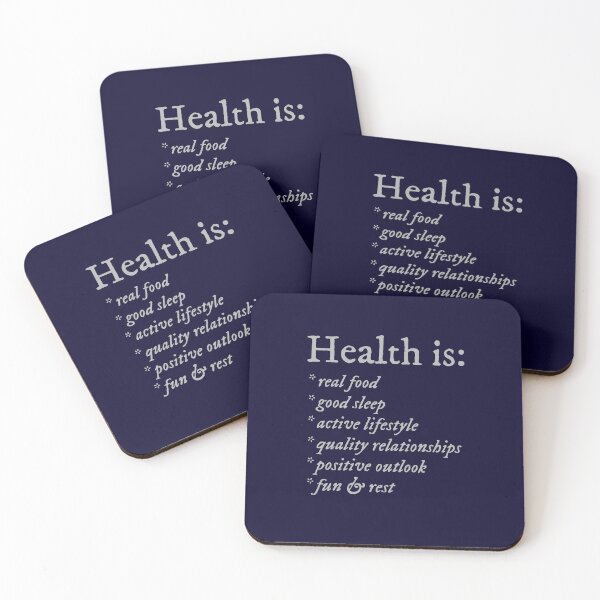 Item preview, Health Is... designed and sold by DEWDesigns.
