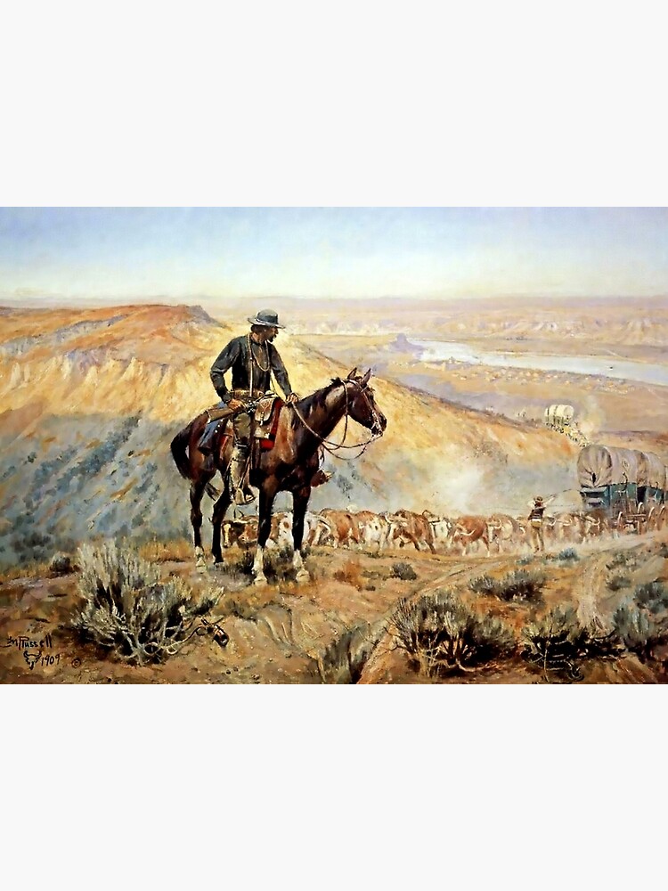 Pay Dirt By Charles Marion Russell Print or Oil Painting