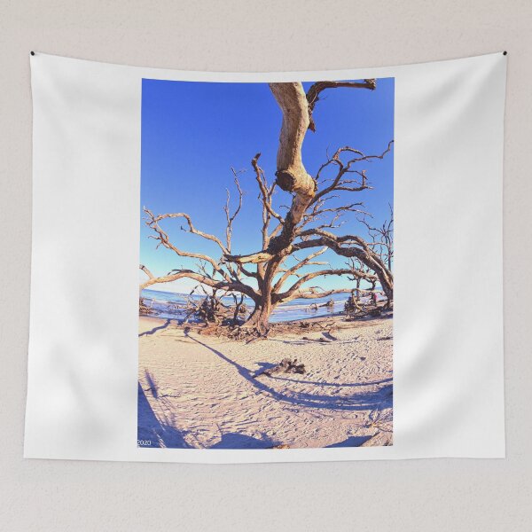 Item preview, Vertical de madera y arena de la isla Jekyll designed and sold by LisaWootenPhoto.