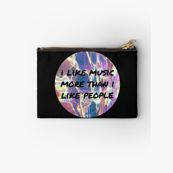 Item preview, I Like Music More Than People Funny designed and sold by Sour Soul.