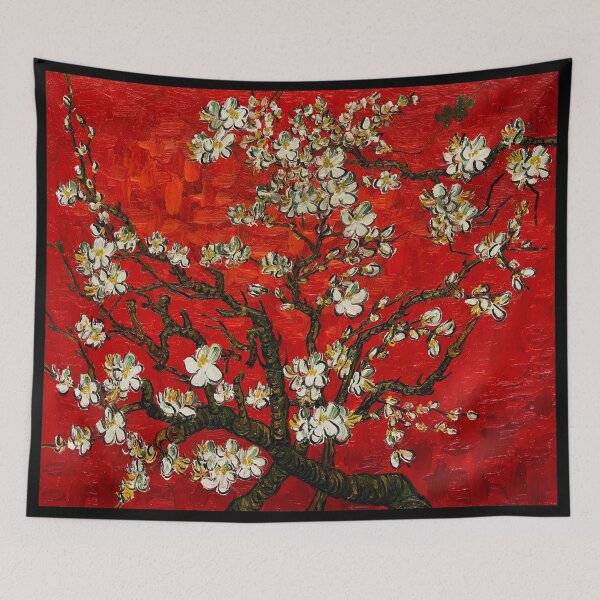 Item preview, Van Gogh. Red Sakura Cherry Blossoms  designed and sold by Mark Jesus-Allen.