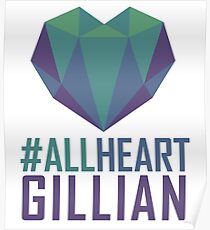 #AllHeartGillian - Blue Poster
