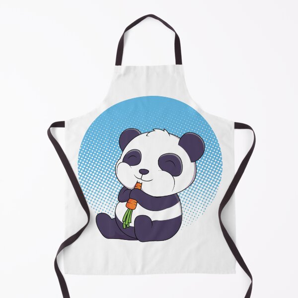 Item preview, Panda bear eating a carrot cute bear animal designed and sold by GOOD-TIME.