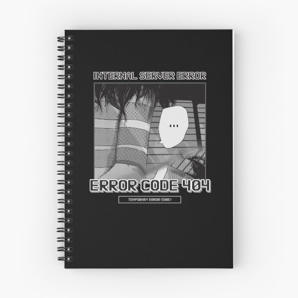 Item preview, ERROR 404 anime inspired graphic designed and sold by Destine99.