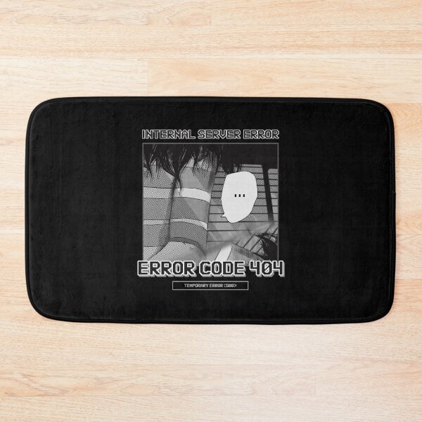 Item preview, ERROR 404 anime inspired graphic designed and sold by Destine99.